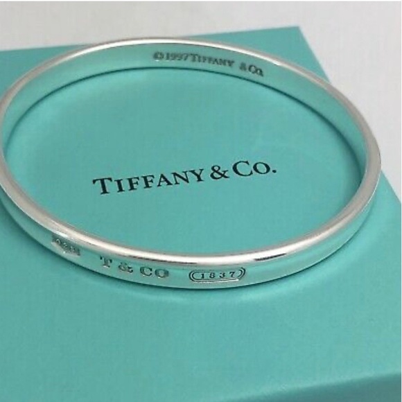 Tiffany Co 837 Bangle Bracelet 